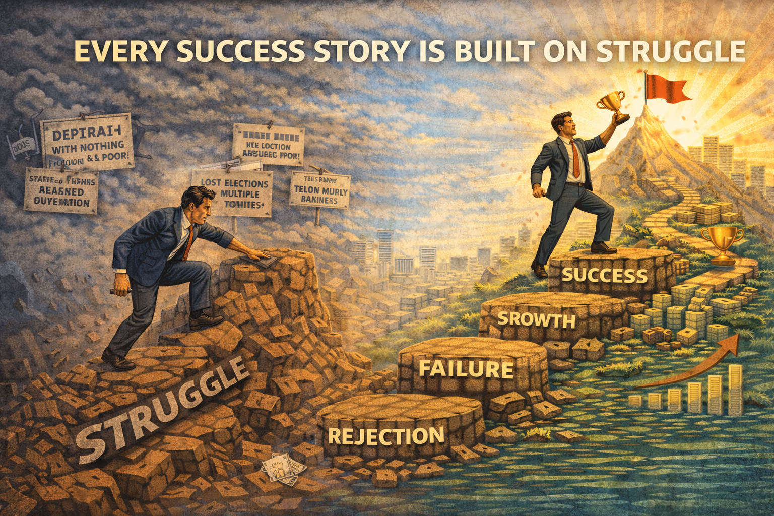 Why Success Stories Are Always Built on Struggle – Failure Required
